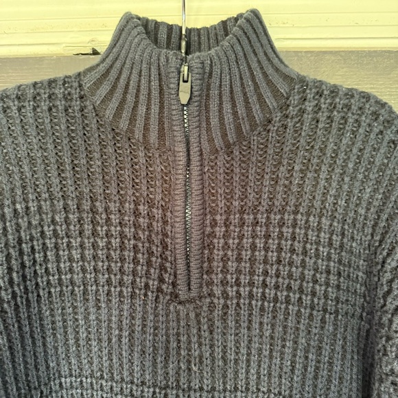 NWT Hudson & Barrow 1/4 zip pullover M - Picture 6 of 10